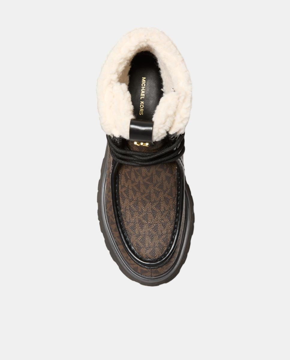 Botins de Atacadores Cade Castanho-3