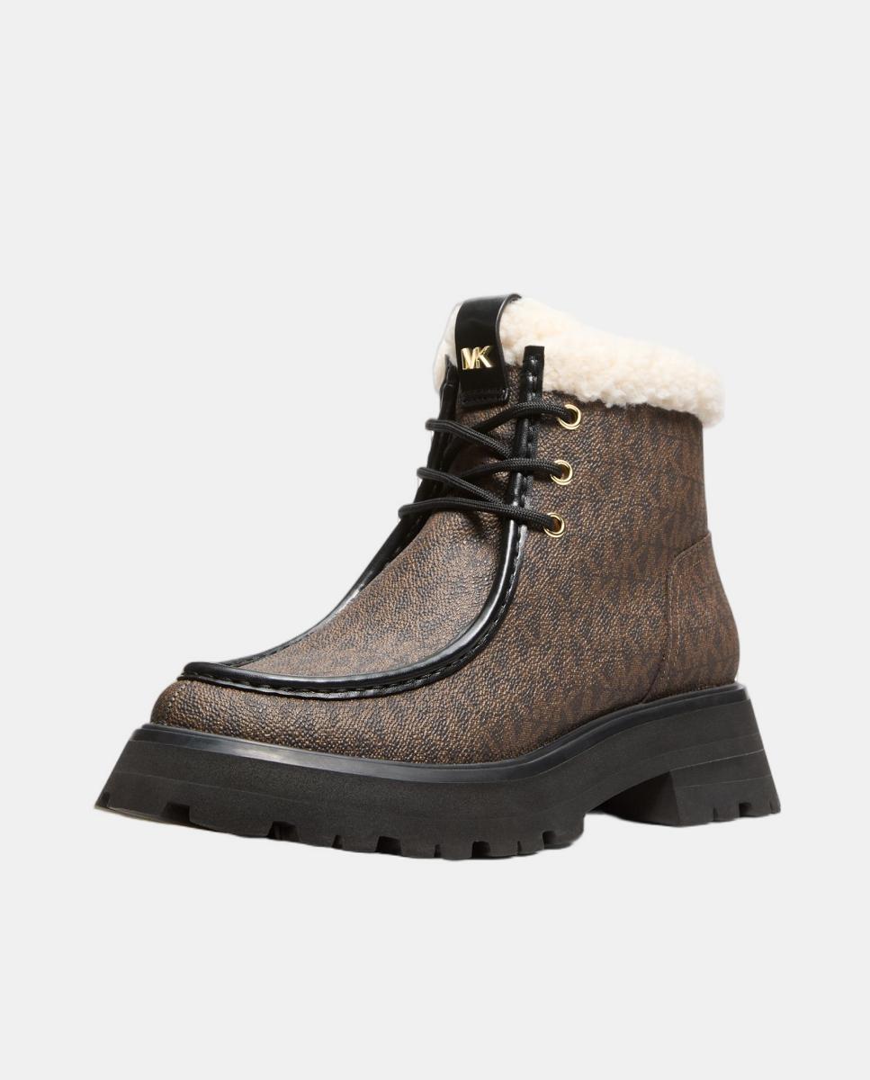 Botins de Atacadores Cade Castanho-4