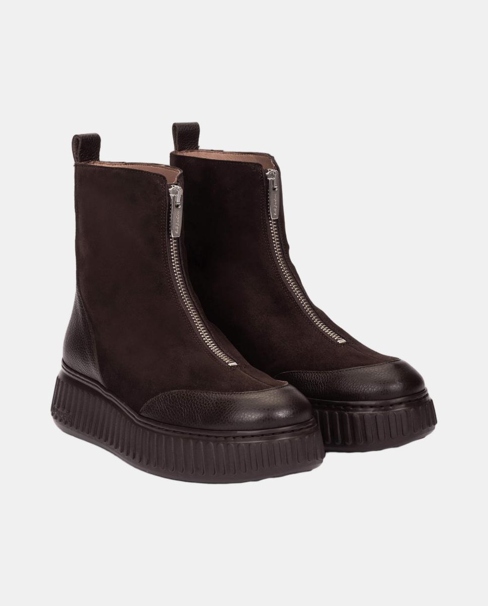 Botins Biker Castanho-2