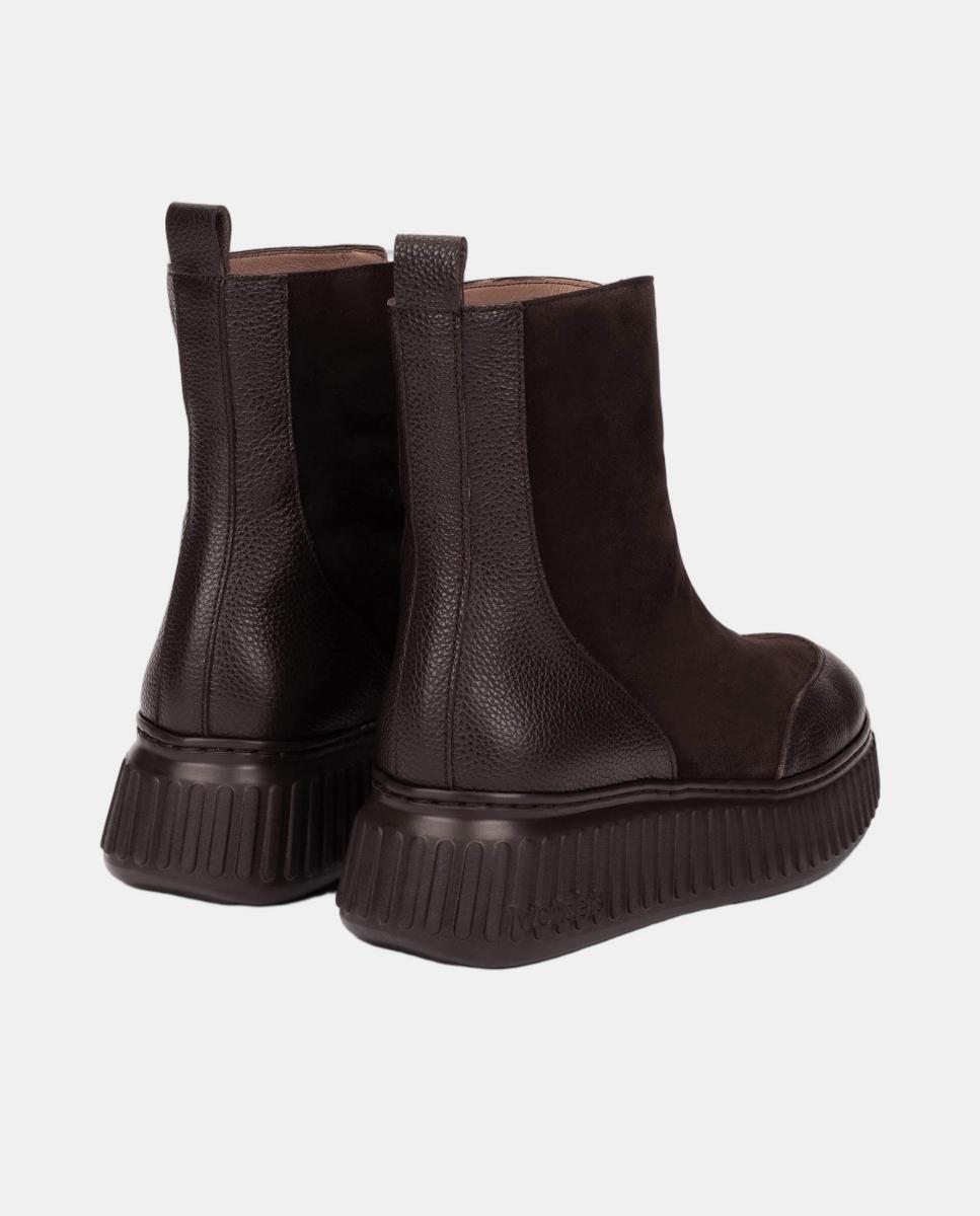 Botins Biker Castanho-3