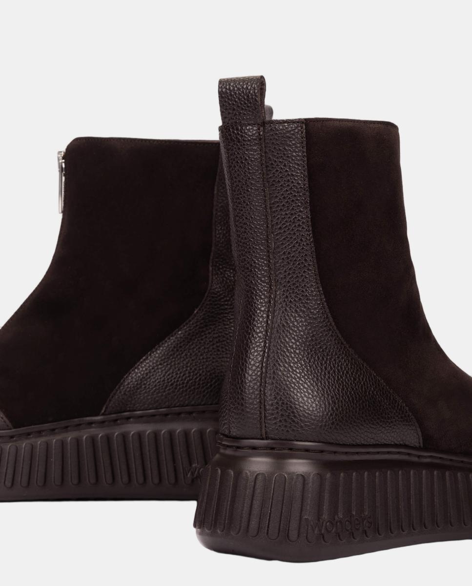 Botins Biker Castanho-4