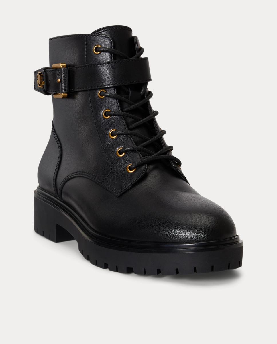 Botas Allyson em Pele Preto-2