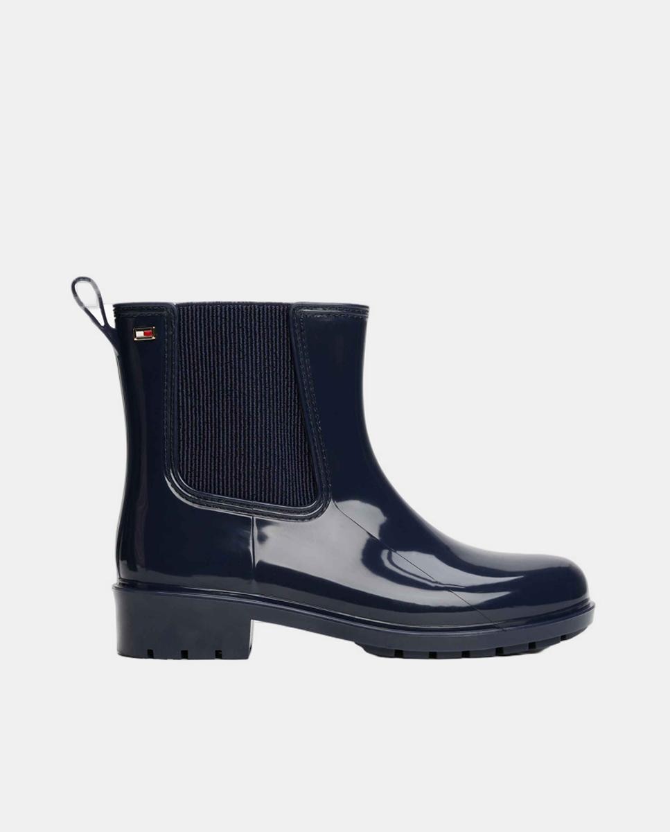 Galochas com Logótipo Azul-marinho-1