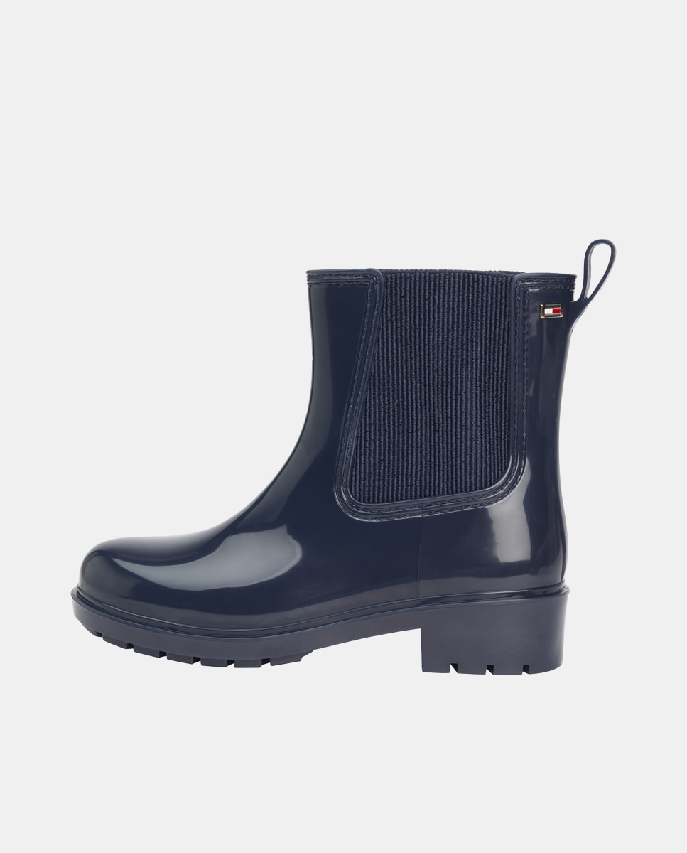 Galochas com Logótipo Azul-marinho-4