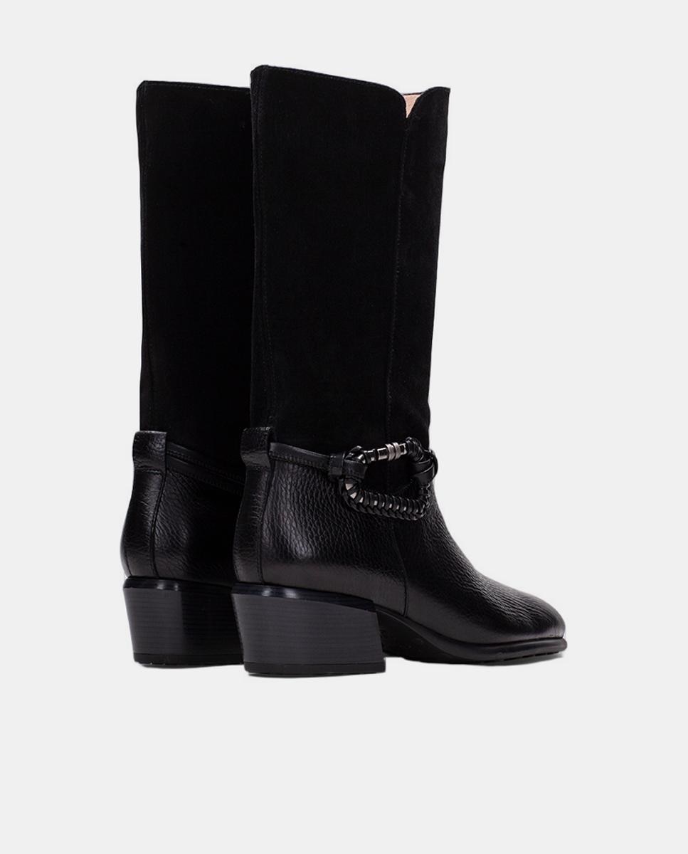 Zapatos de mujer Botas Hispanitas - Negro Negro-3