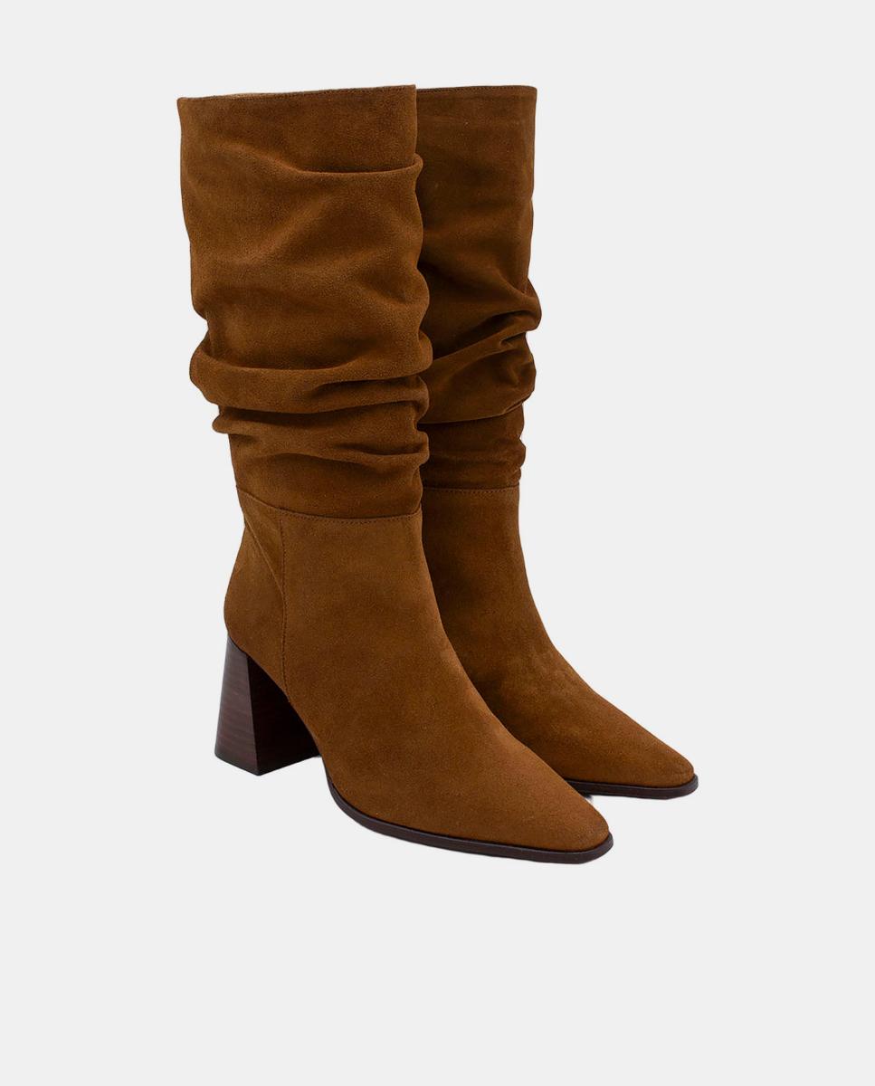 Botas com tacão Couro-2