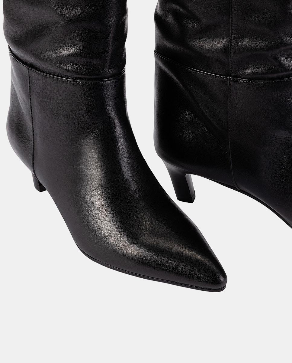 Bota de piel para mujer - Martinelli - Negro Negro-2