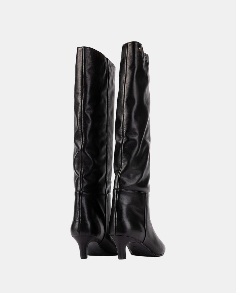 Bota de piel para mujer - Martinelli - Negro Negro-3