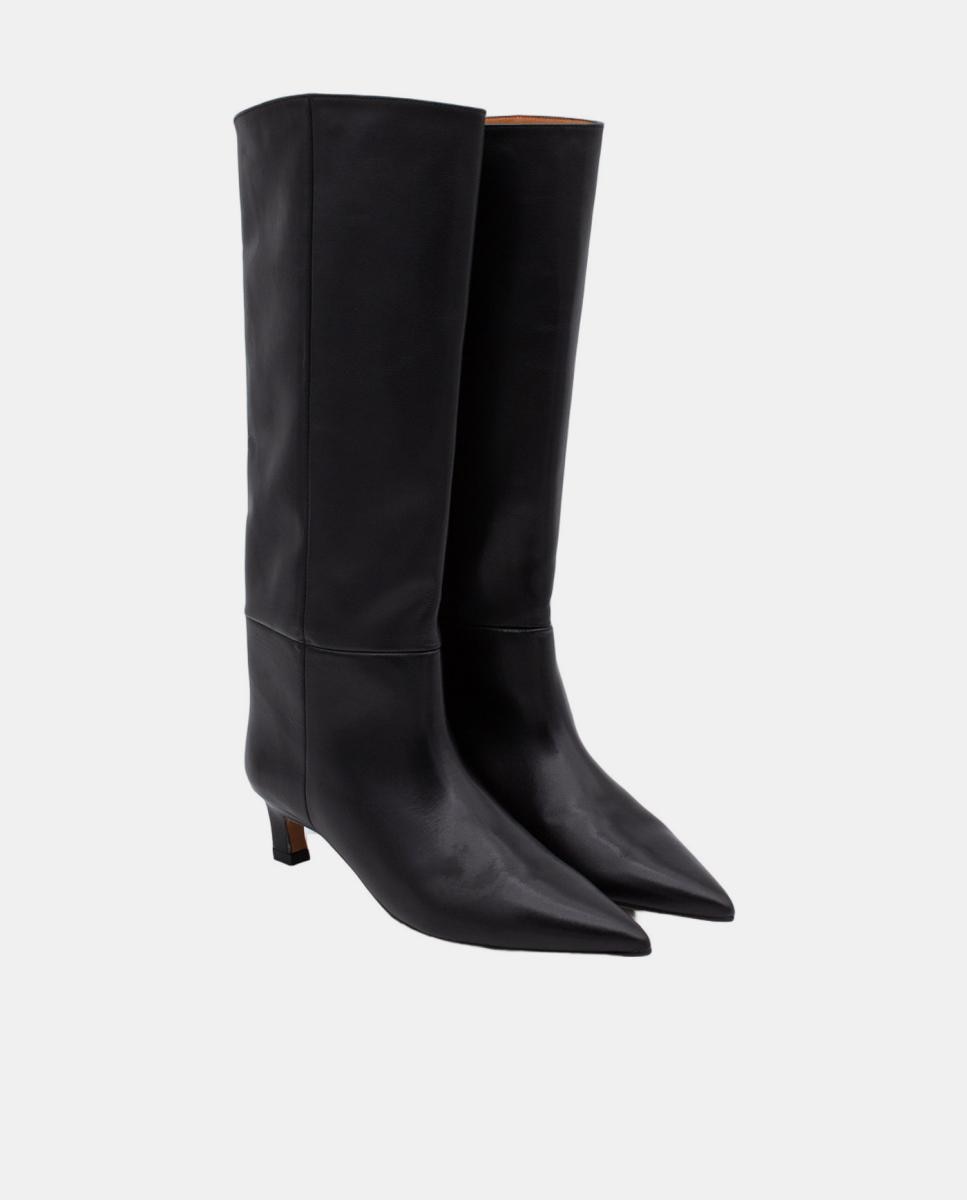 Botins de salto Preto-2