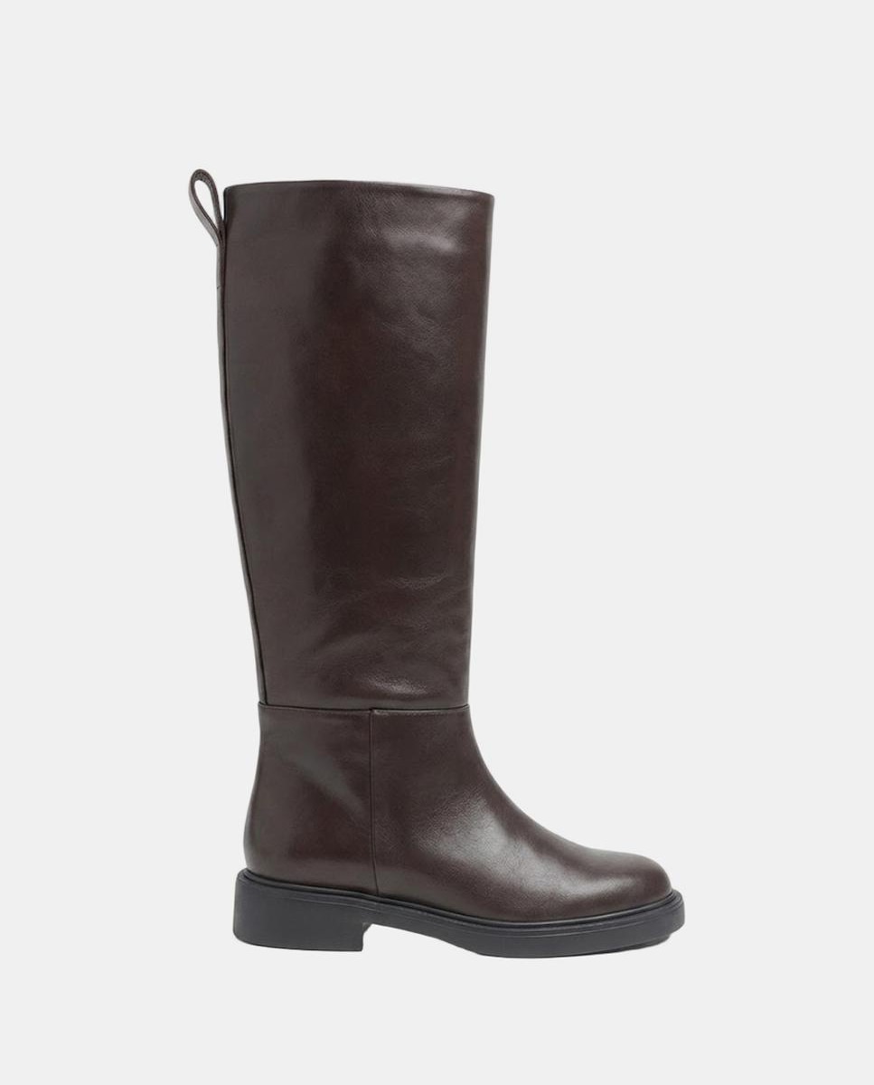 Imagen 0 de Botas de mujer en napa soft y suela extra-light Marrón