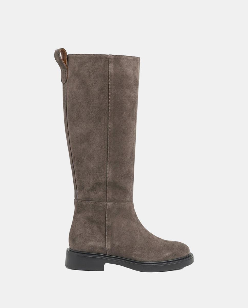 Imagen 0 de Botas de mujer en serraje soft y suela extra-light Grises