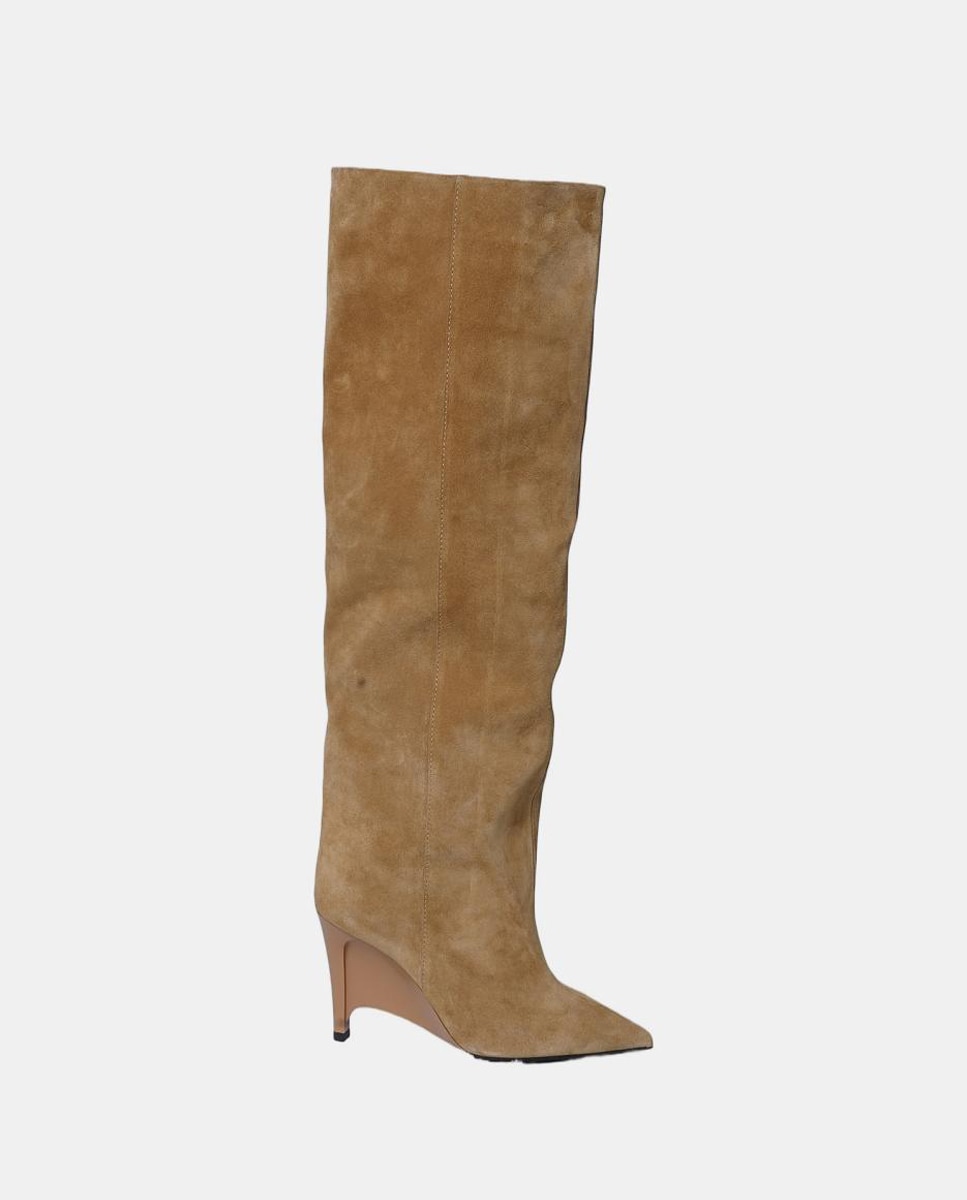 Imagem 0 de Botas Altas – Castanho Suede