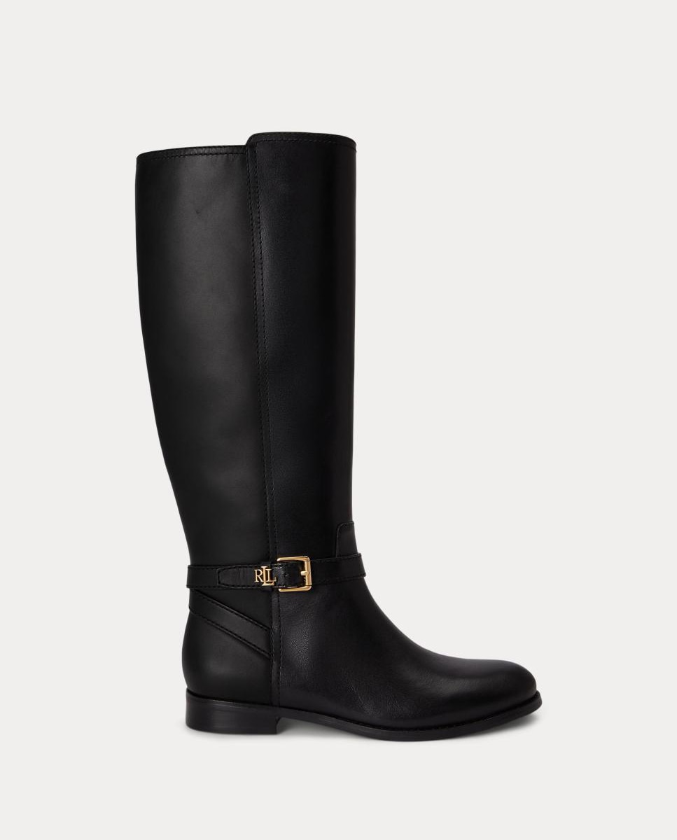 Imagen 0 de Bota alta Brooke II de mujer de piel Negro