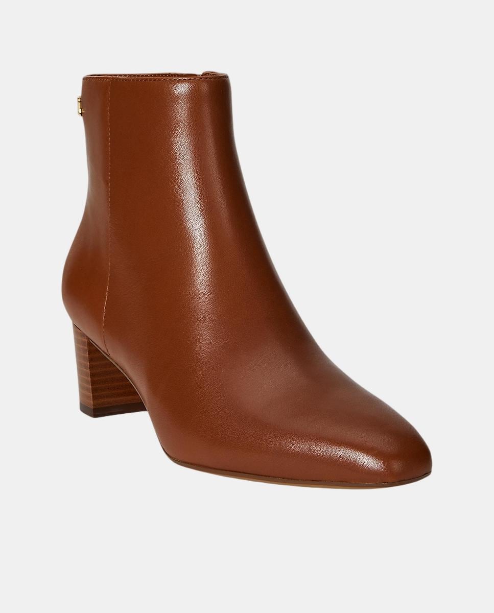 Botins Demi em Pele Couro-2