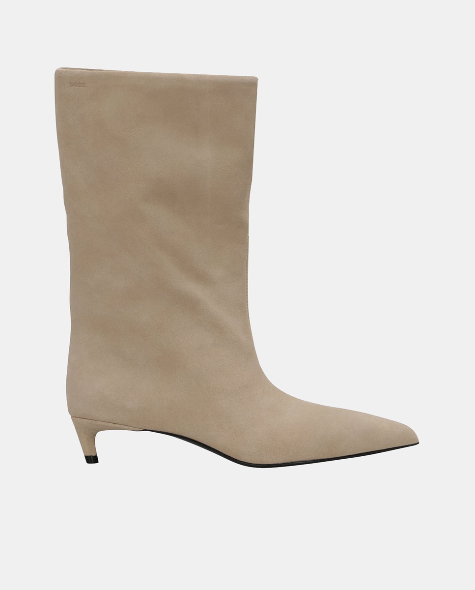 Botins em Pele Castanho-1