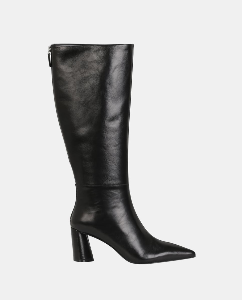 Botins de Cano Alto e Forma Clássica Preto-1