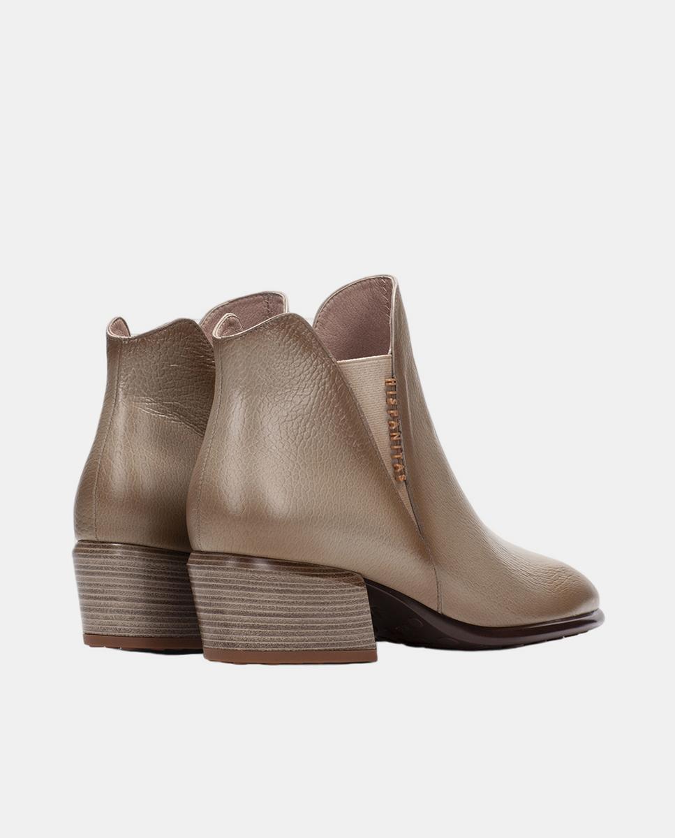 Sapatos Tipo Botins Chelsea Castanho taupe-3