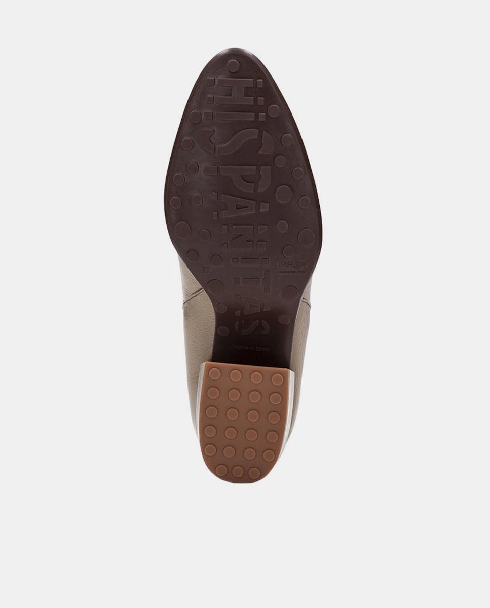 Sapatos Tipo Botins Chelsea Castanho taupe-5