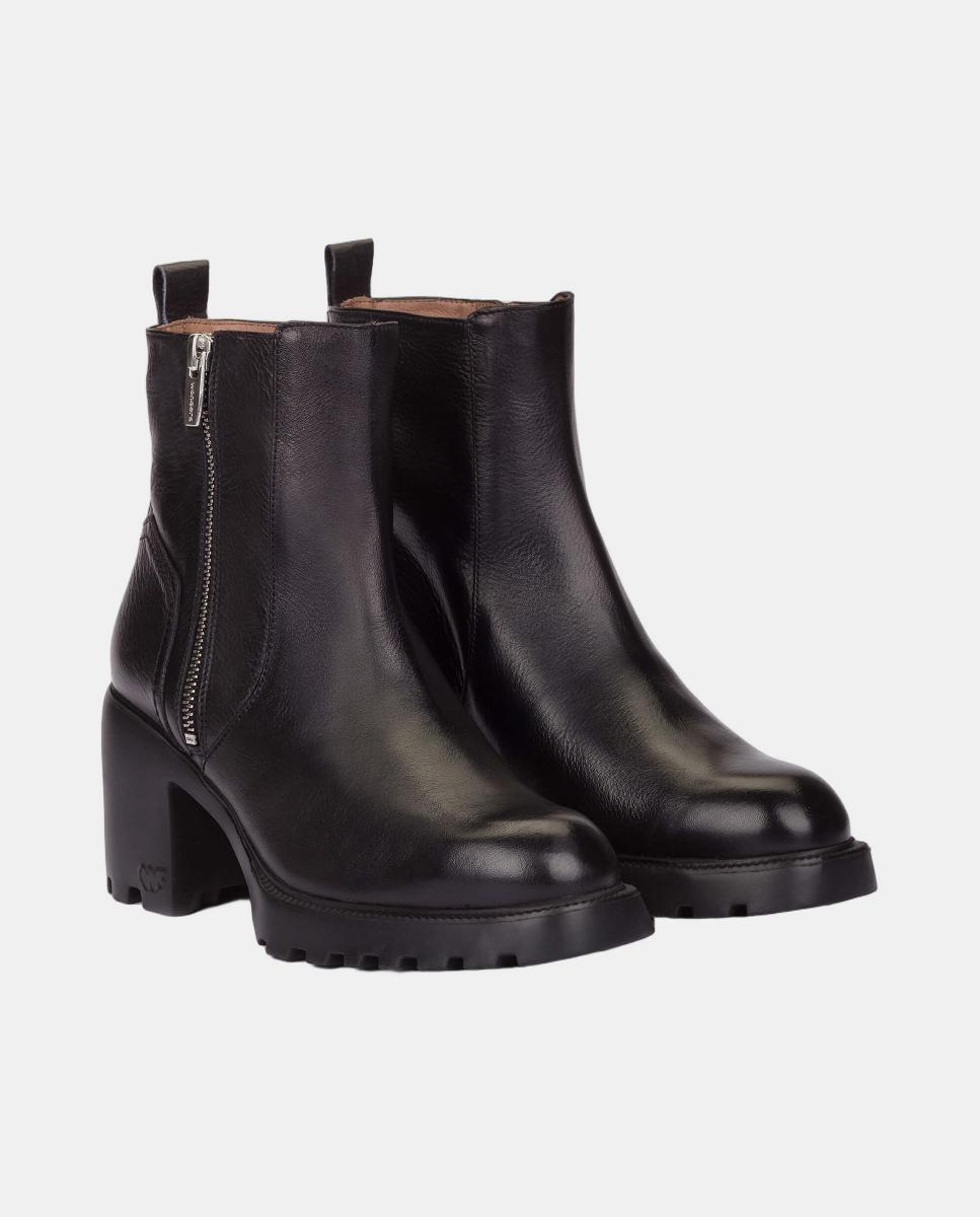 Botins Biker - Preto Preto-2