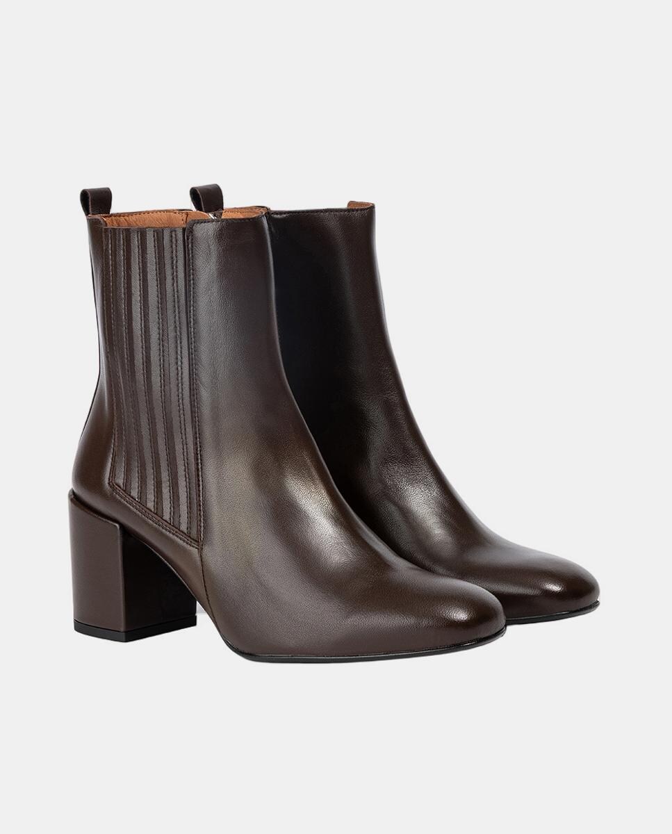 Botins em Napa Soft Castanho-chocolate-2