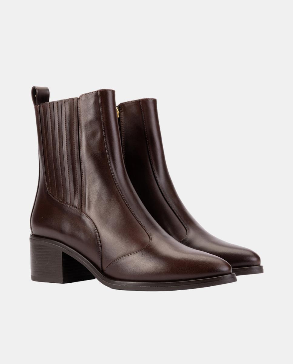 Botins em Pele Castanho-chocolate-4