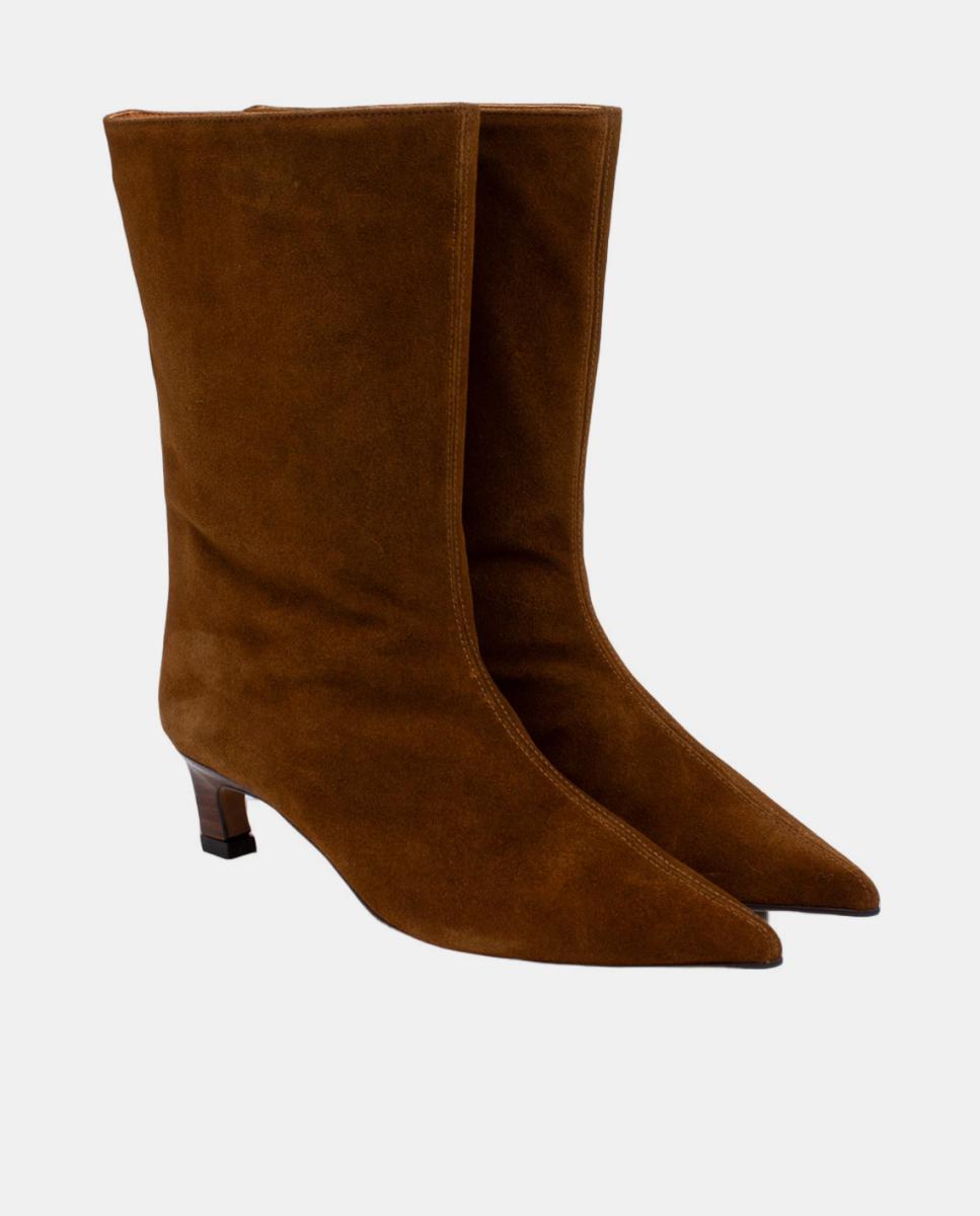 Botins de salto Couro-2