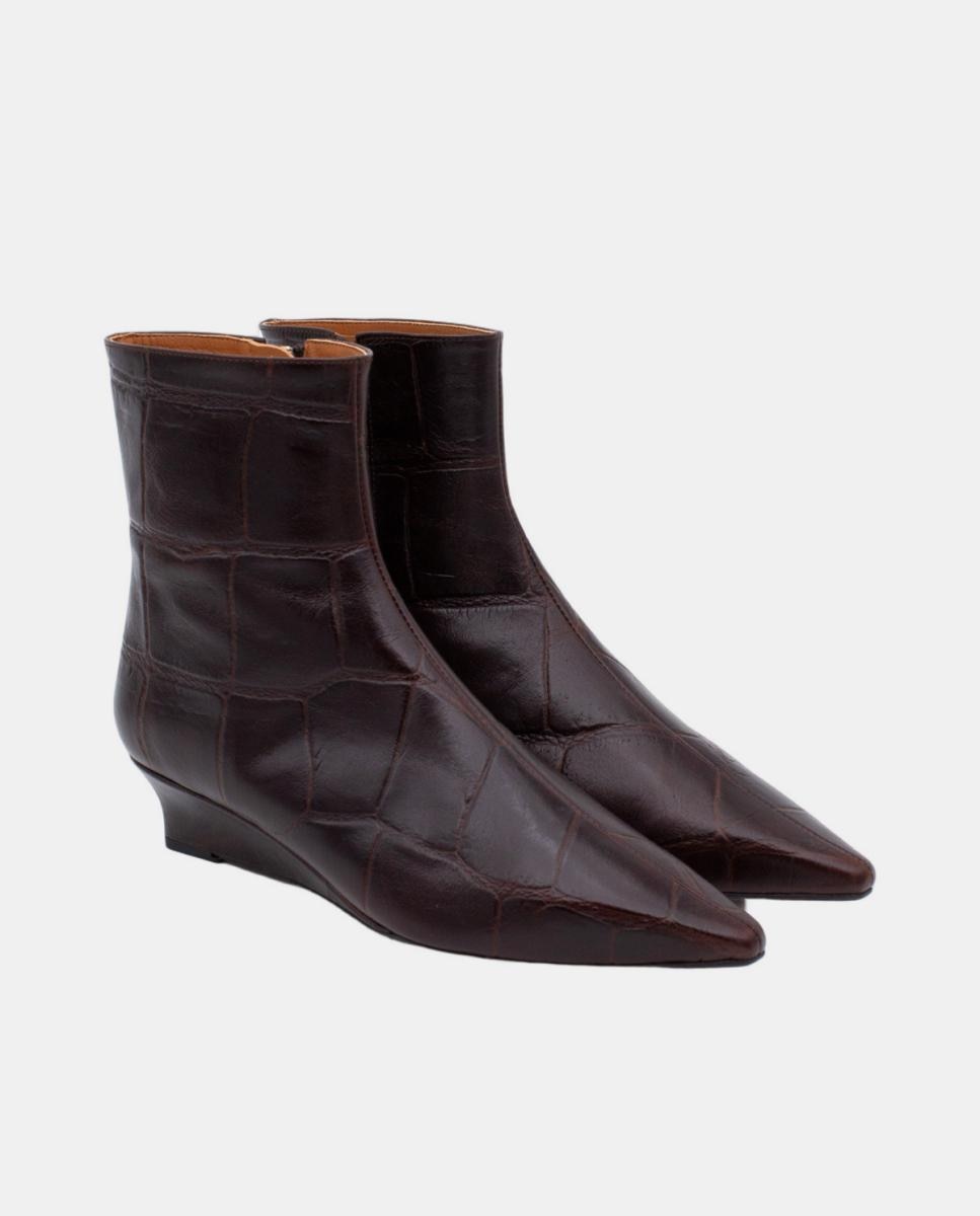 Botins de salto Castanho-chocolate-2