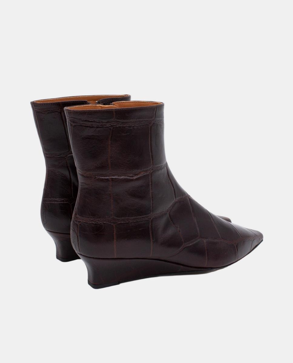 Botins de salto Castanho-chocolate-3