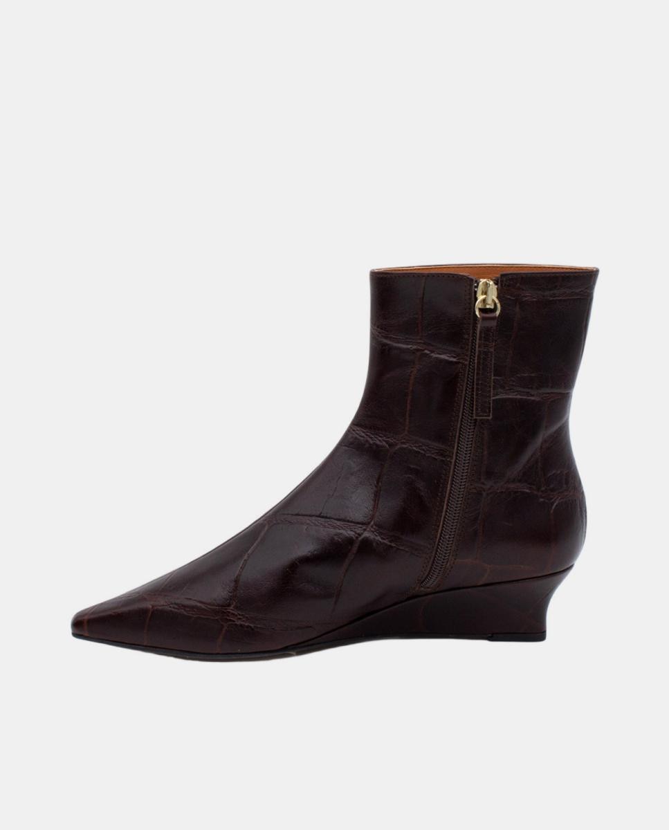 Botins de salto Castanho-chocolate-4