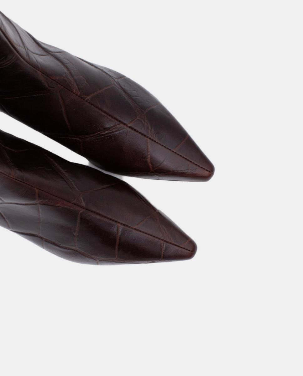 Botins de salto Castanho-chocolate-5