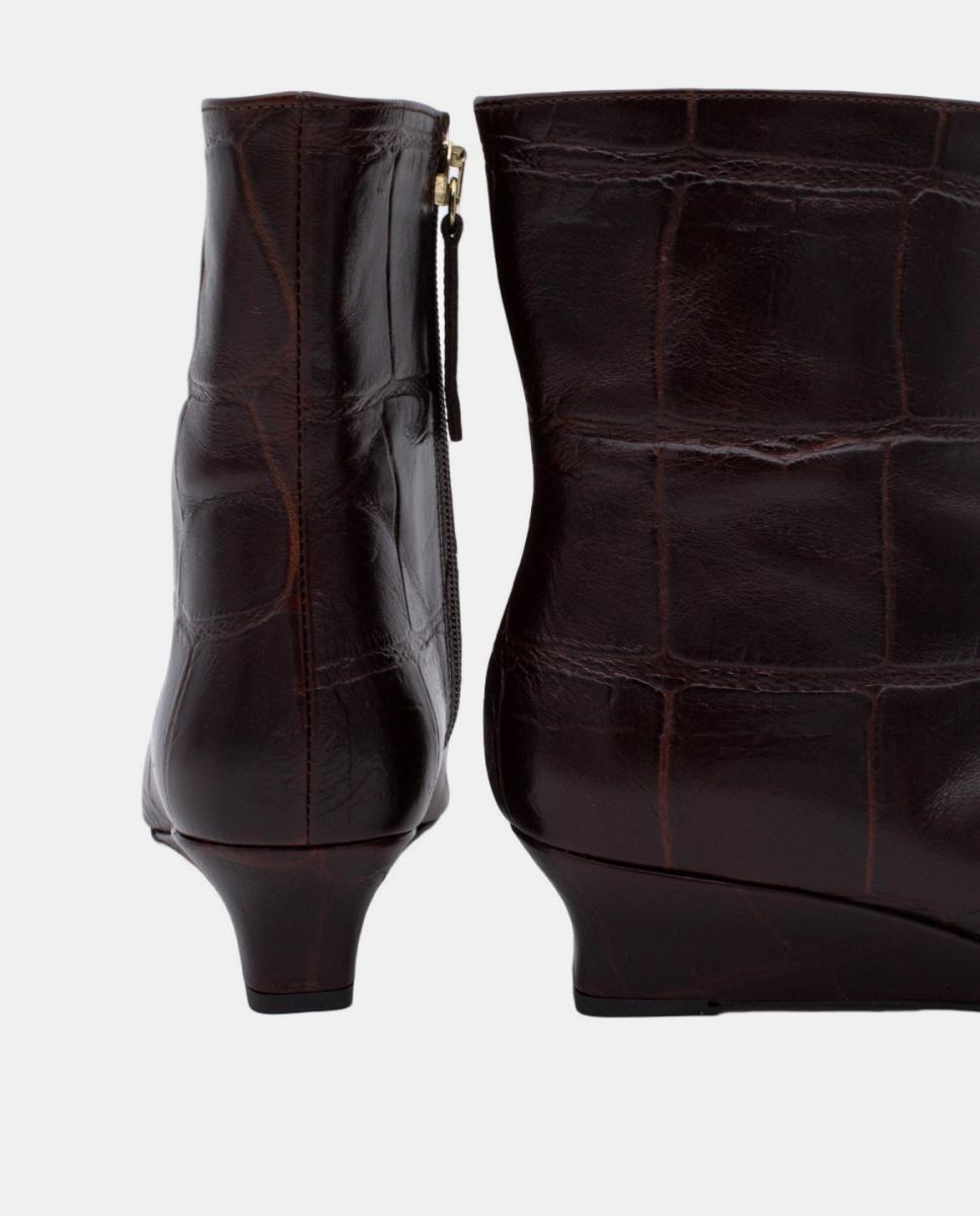 Botins de salto Castanho-chocolate-6