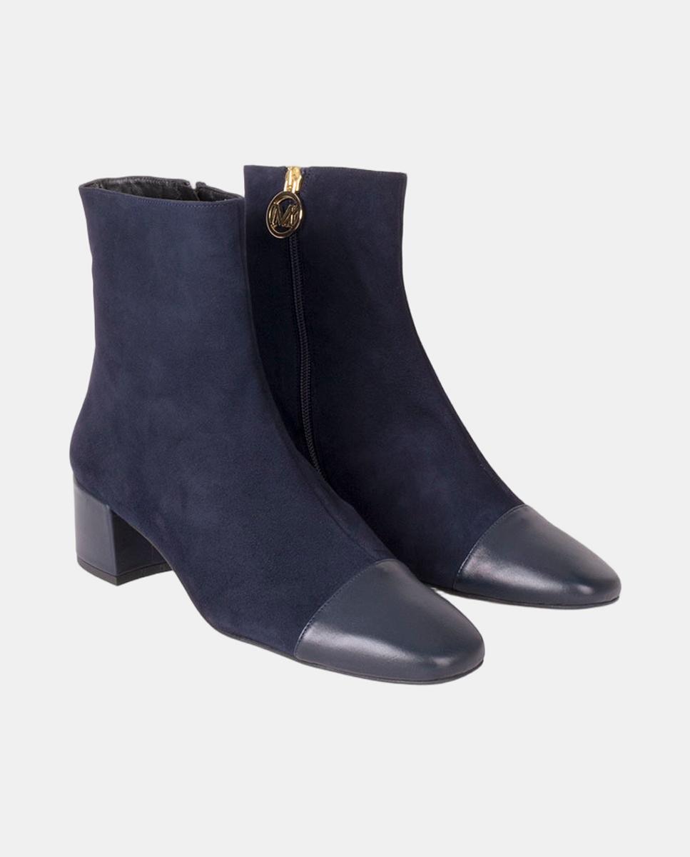 Botins em Pele Azul-marinho-4