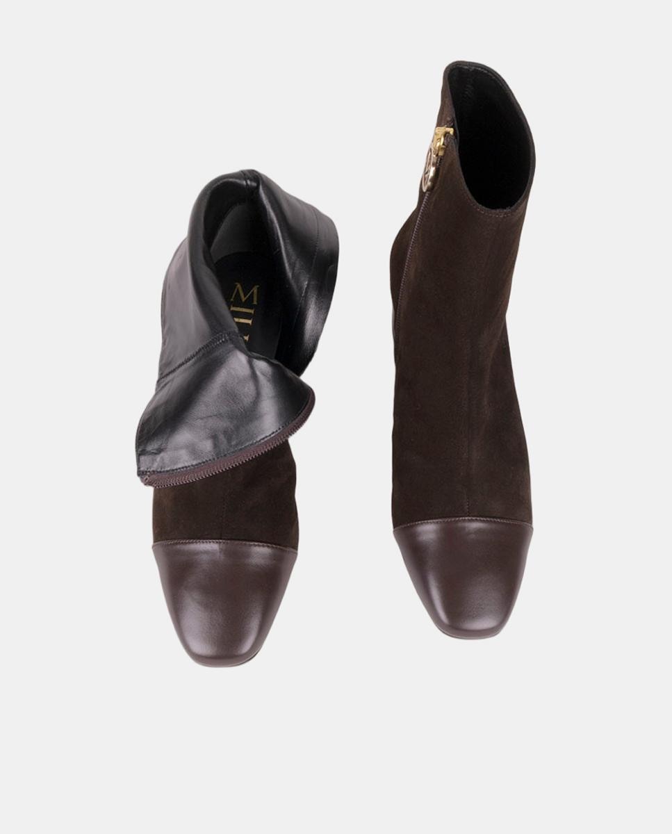 Botins em Pele Castanho-chocolate-3