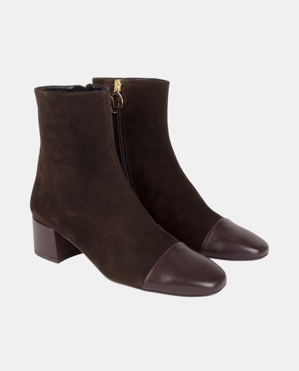 Botins em Pele Castanho-chocolate-4