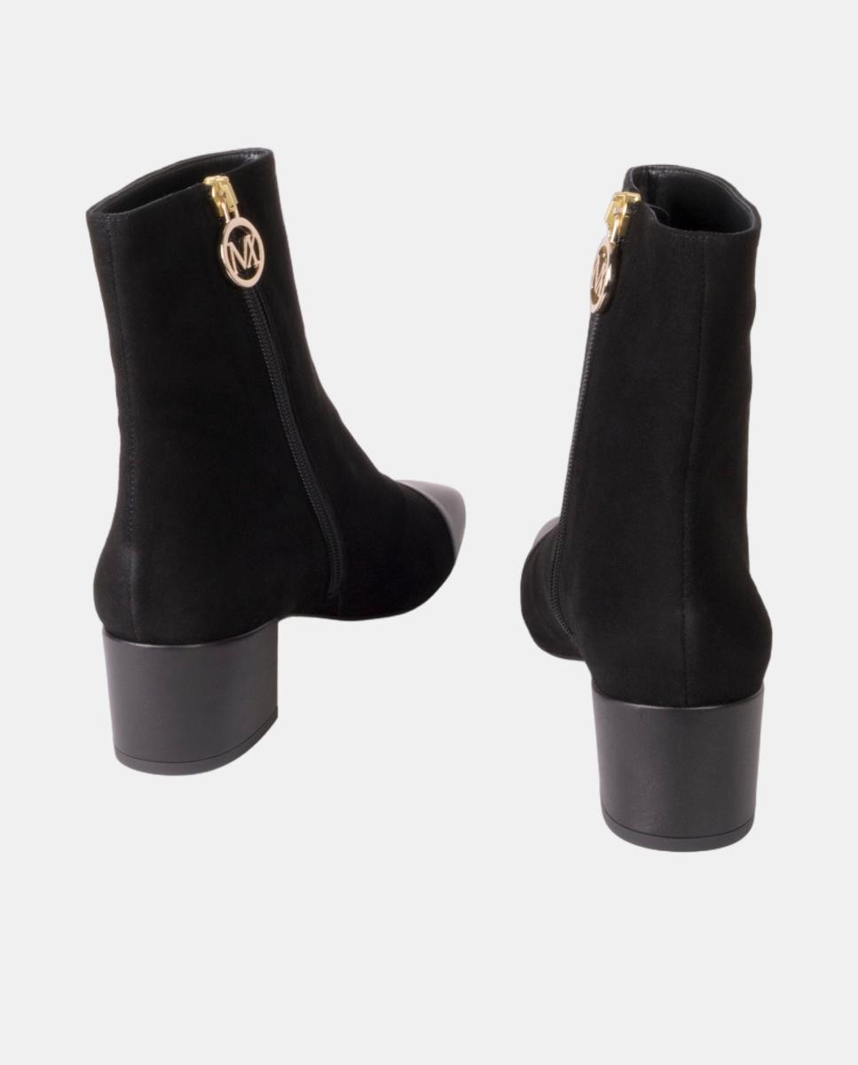 Botins em Pele Preto-5