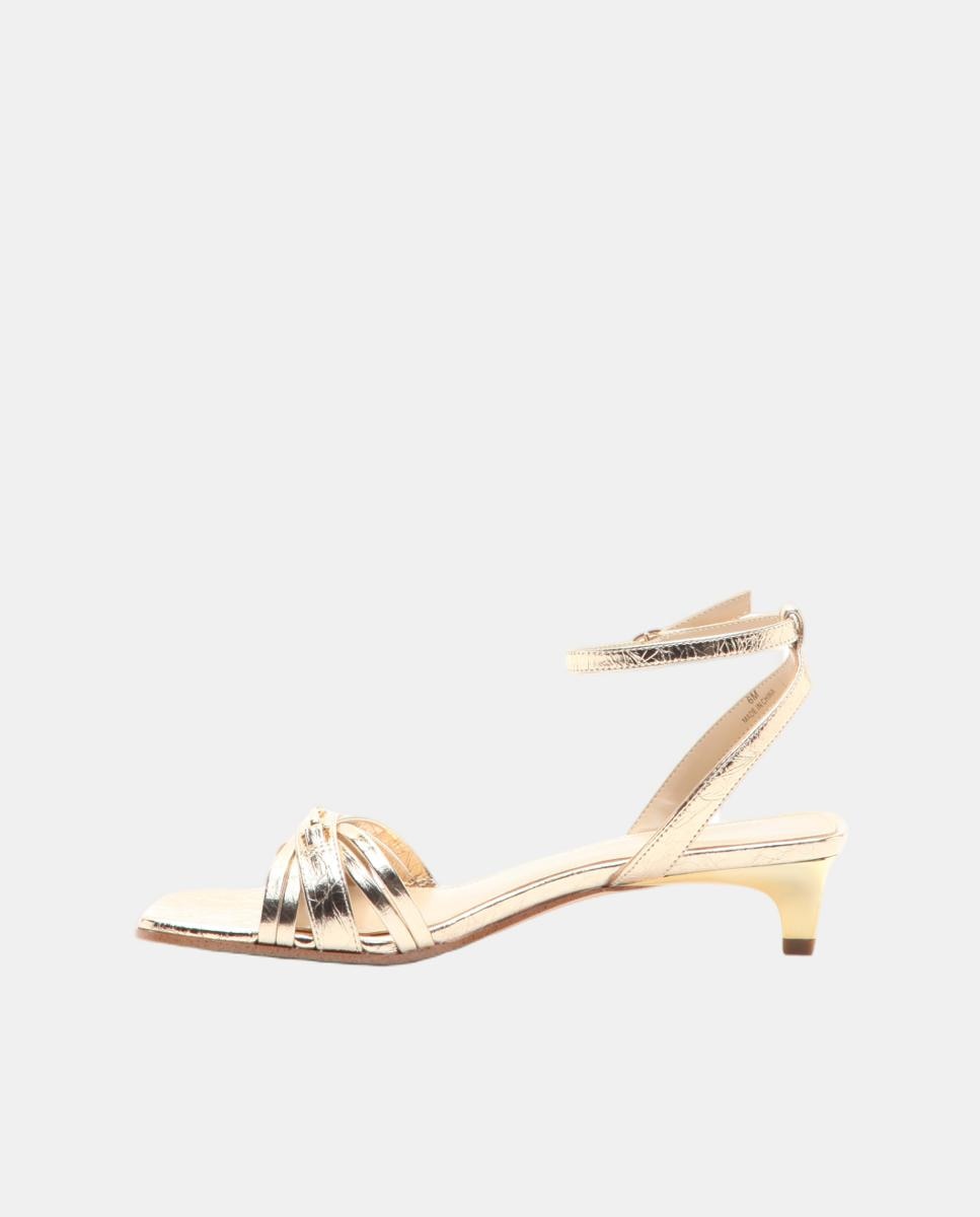 Sandálias Lena Kitten Ouro-2