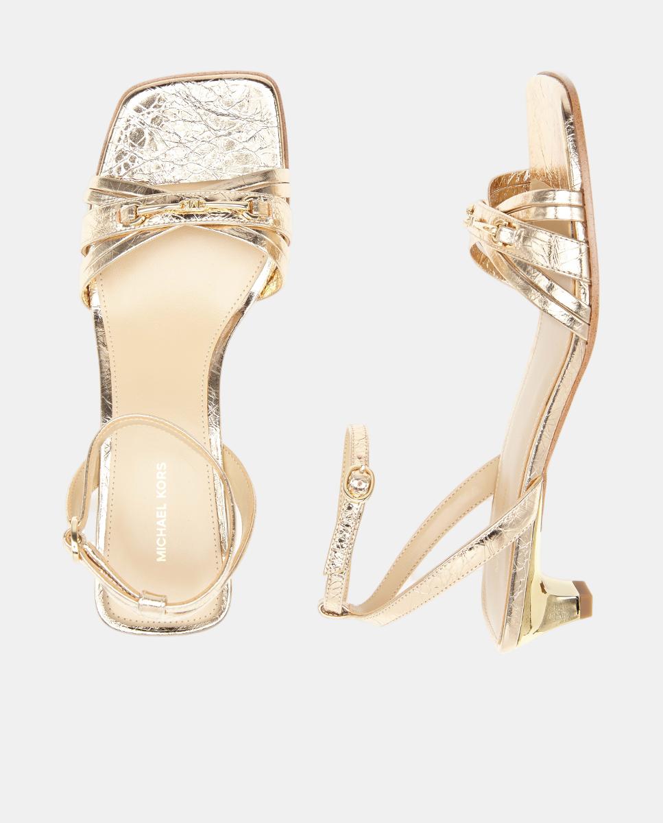 Sandálias Lena Kitten Ouro-4