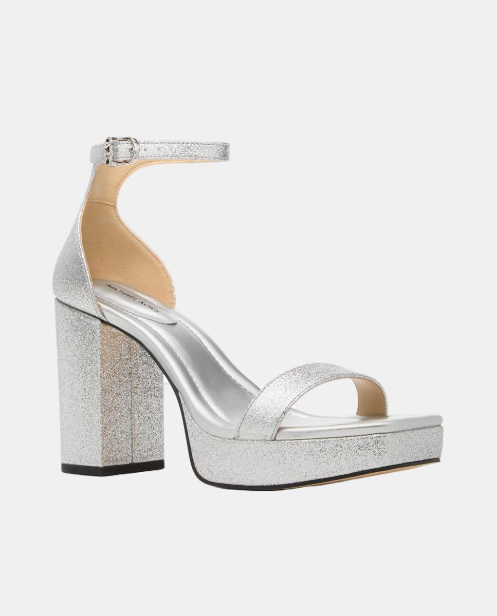 Sandálias de Plataforma Merriam Prata-2