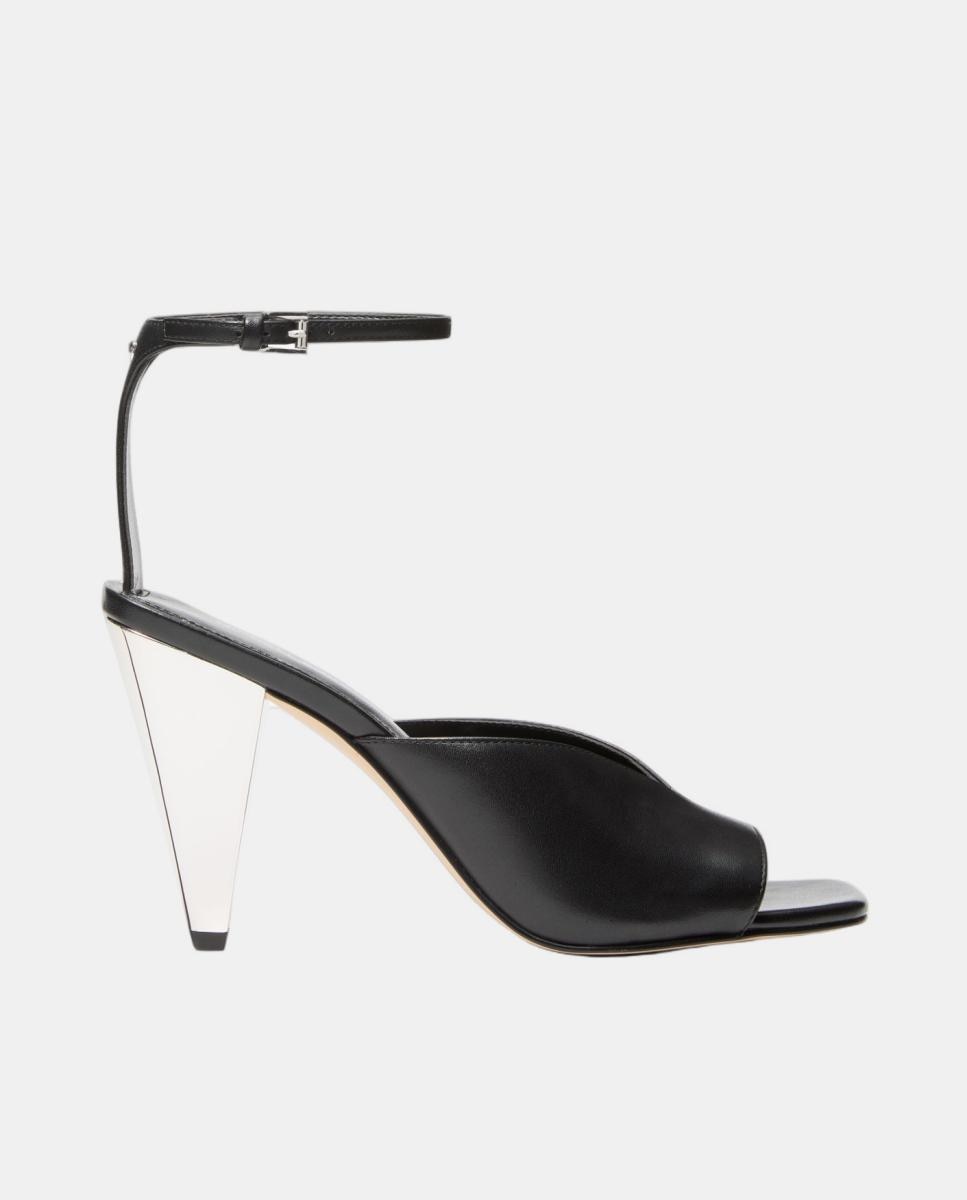 Imagem 0 de Sandália Electra em Pele com Motivo de Crocodilo em Relevo