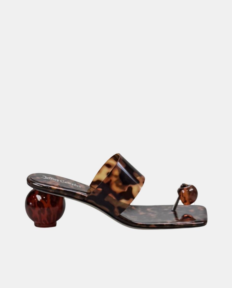Jeffrey Campbell - Sandalias de tacón con bola.
