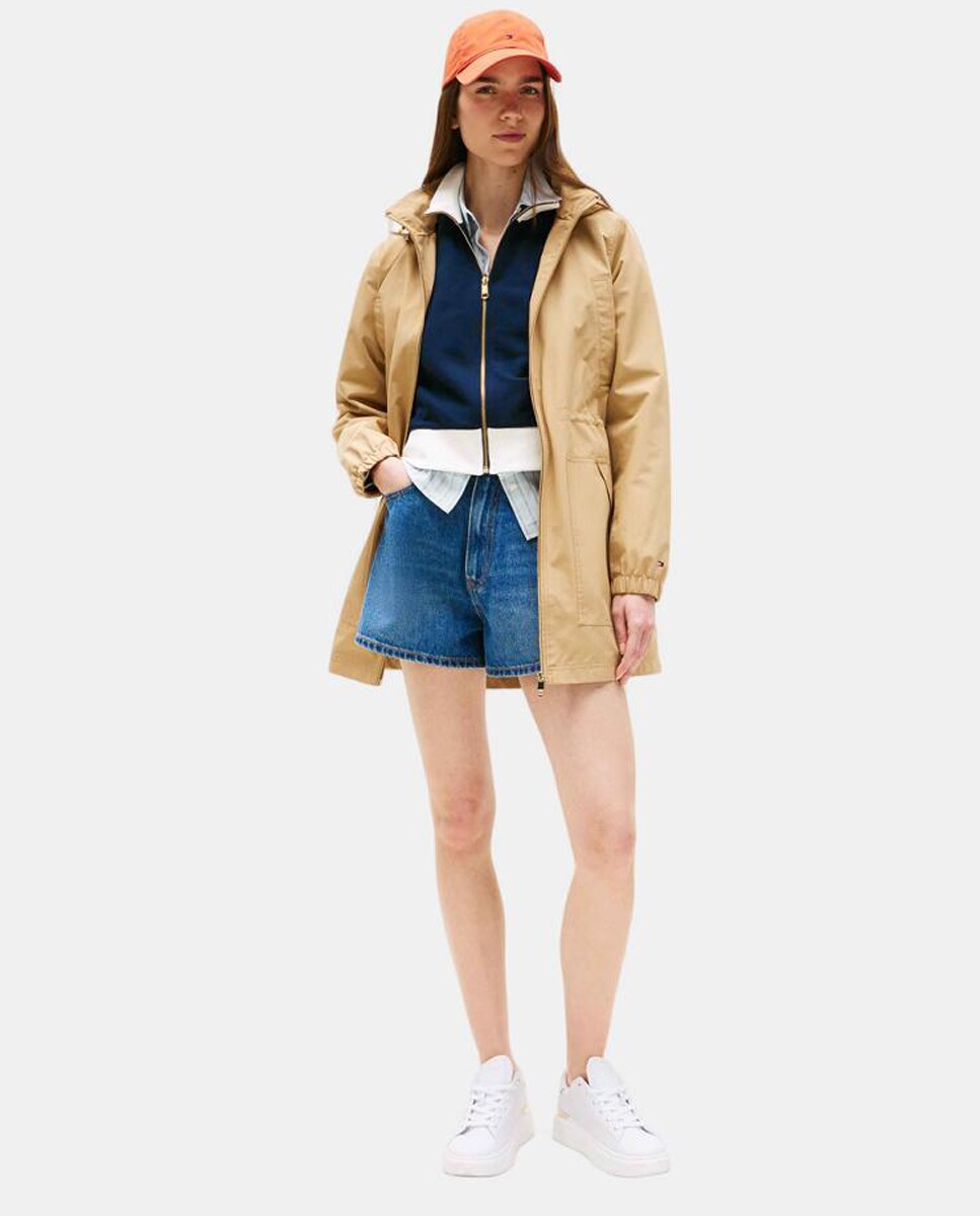 Sapatilhas com Plataforma e Logótipo TH Branco-5