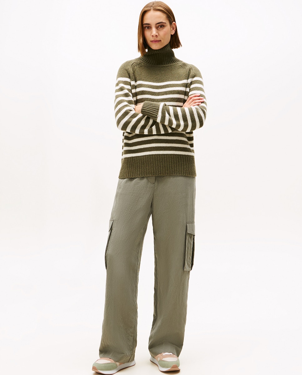 Sapatilhas de Running com Logótipo Bordado Natural-7