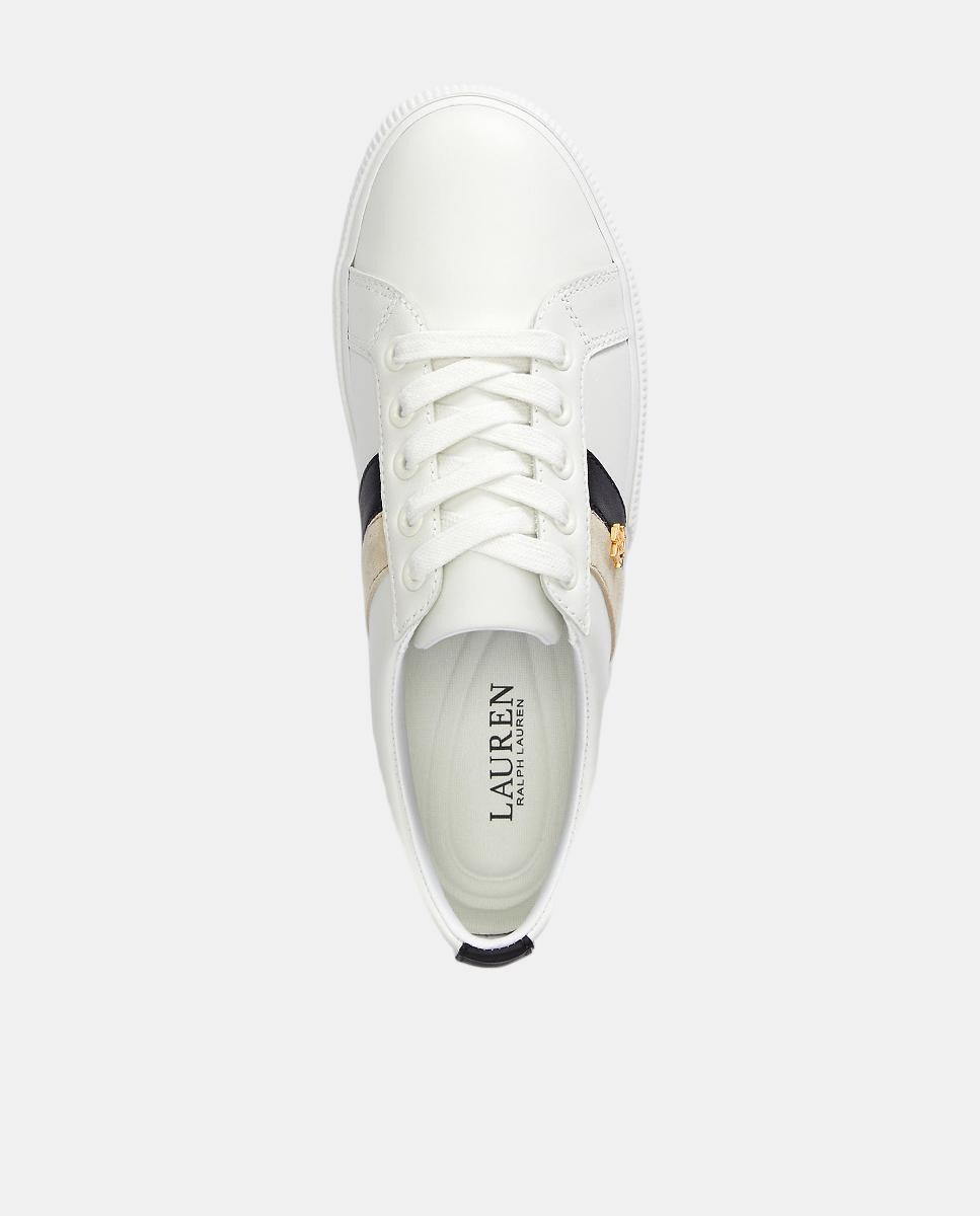 Sapatilhas Janson II em Pele Branco-4