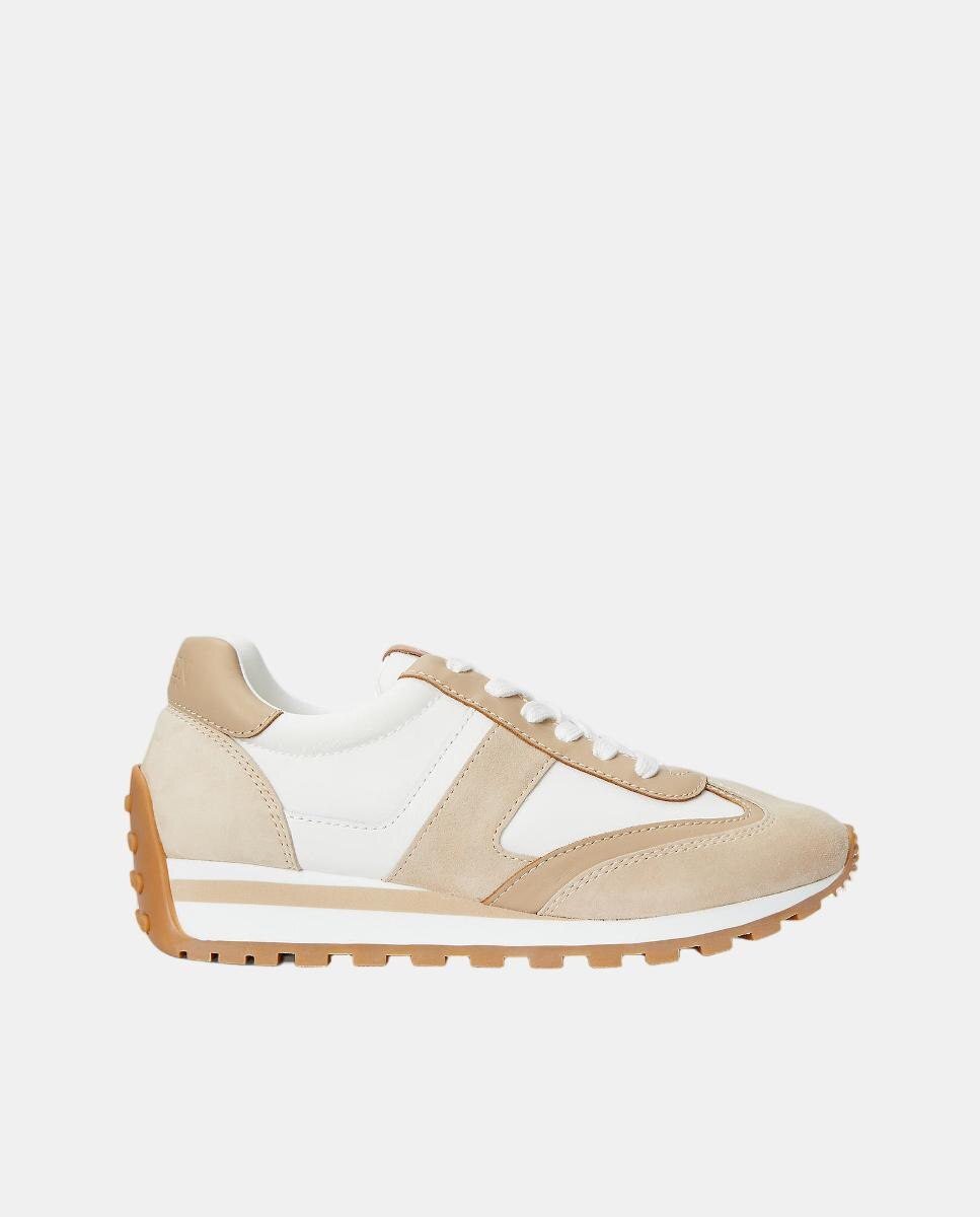 Imagem 0 de Sapatilhas Dani de Camurça e Pele