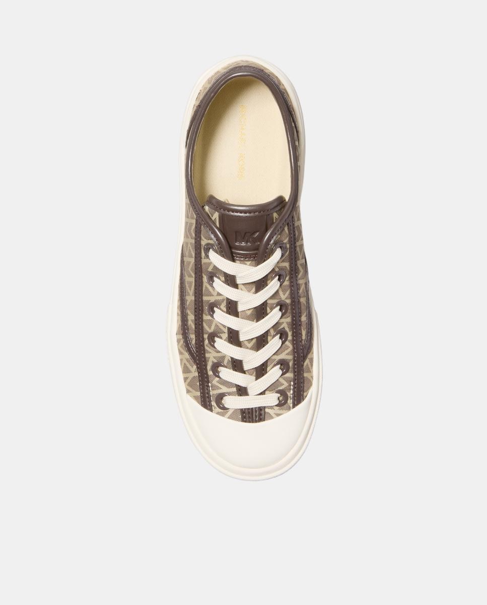 Sapatilhas Jude Lace Up Castanho Suave-4