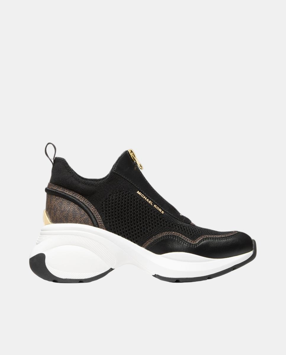 Sapatilhas de Volume Zuma Slip On Pretos-1