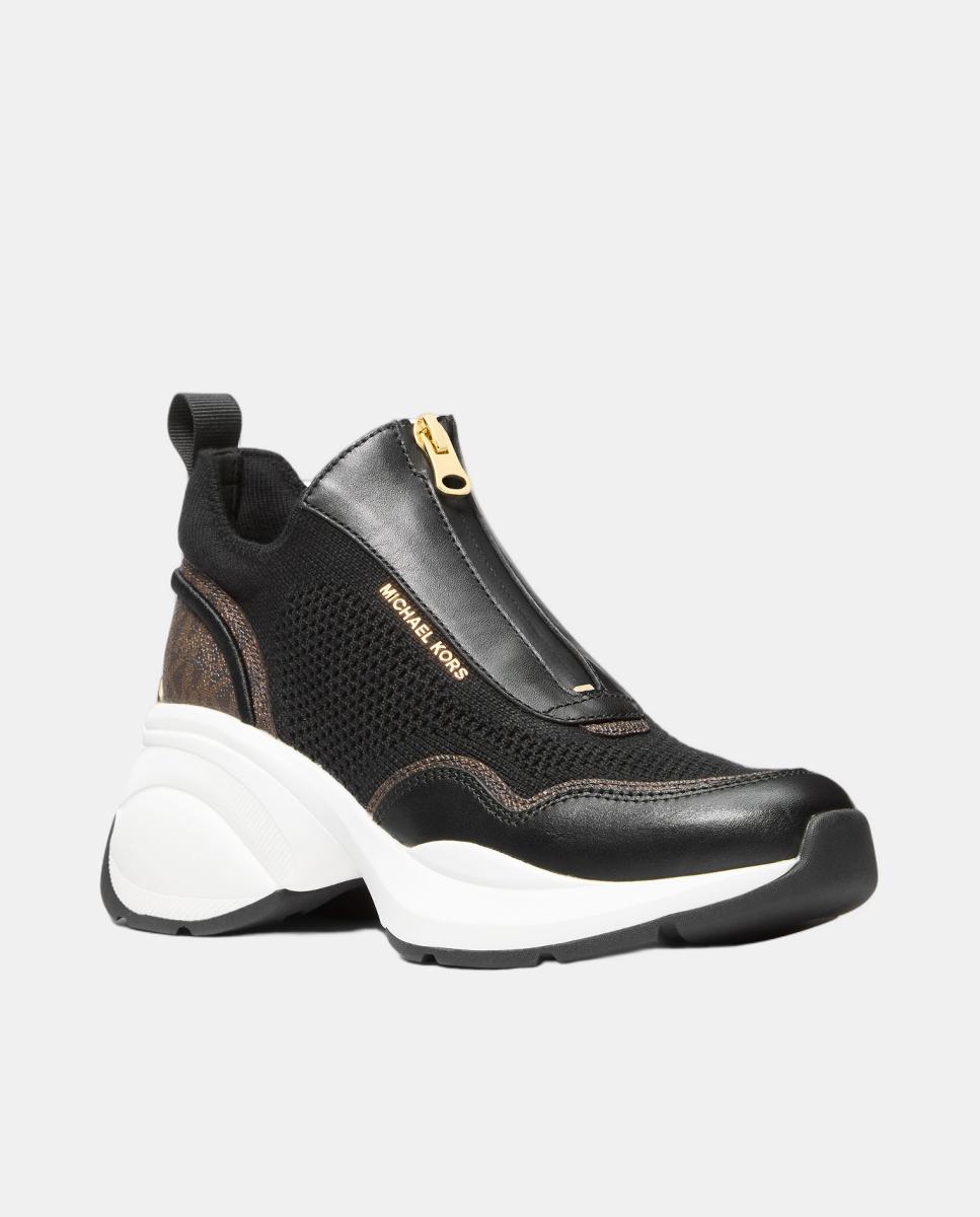 Sapatilhas de Volume Zuma Slip On Pretos-2