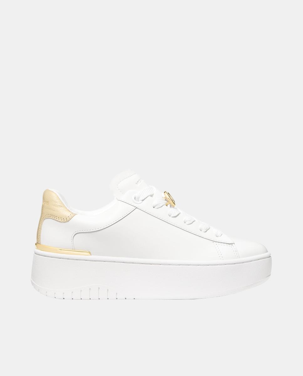 Sapatilhas de Plataforma Dottie Branco-1