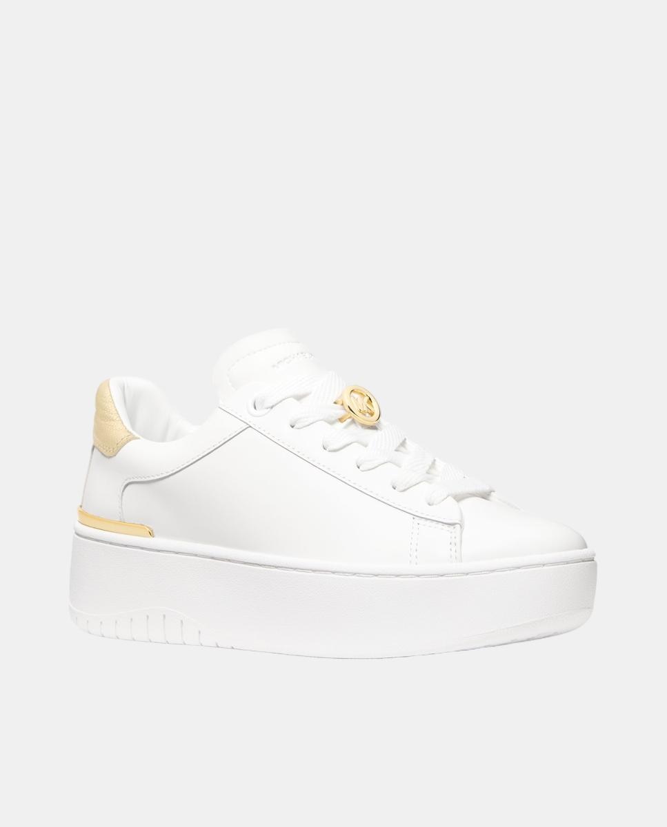 Sapatilhas de Plataforma Dottie Branco-2