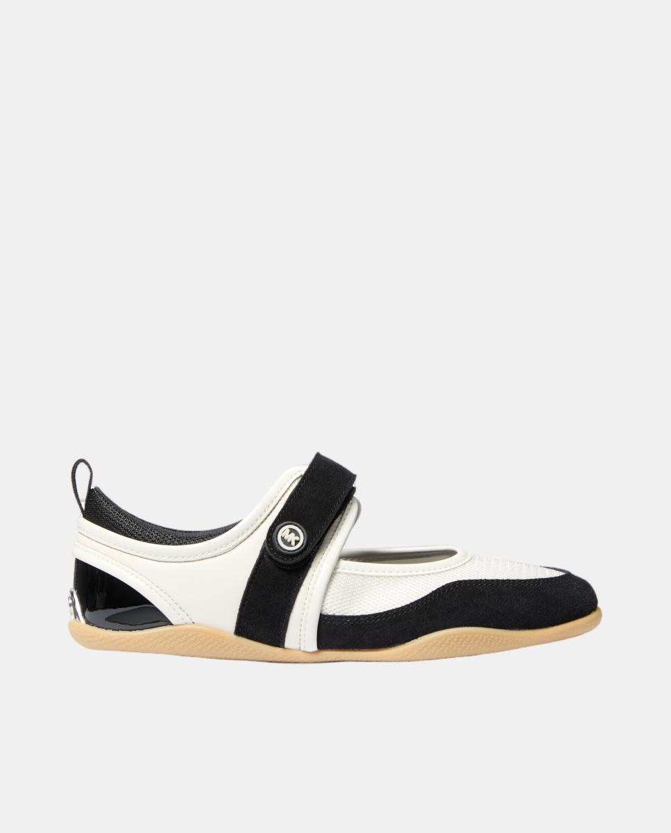 Michael Michael Kors - Sneakers Kyler de mujer merceditas con cierre velcro y detalle de logo.
